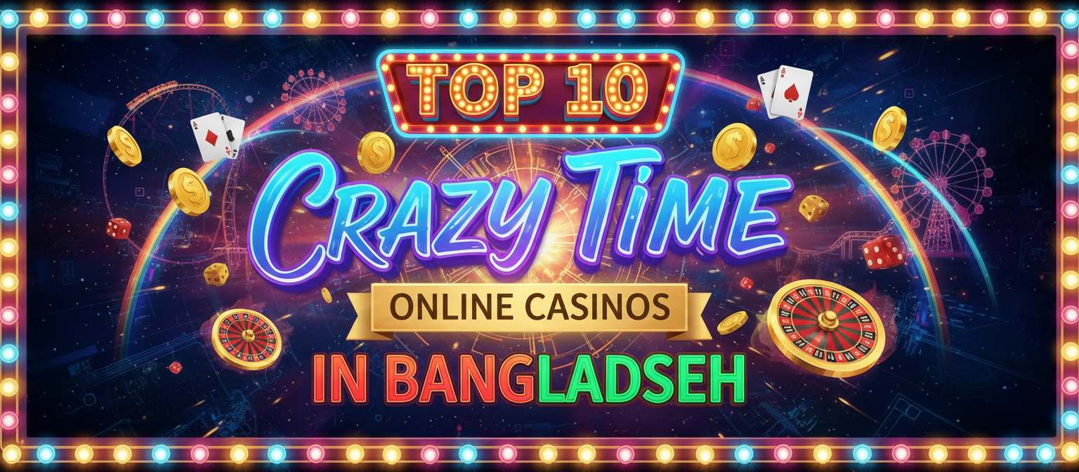 Explore the best casinos for playing Crazy Time live in Bangladesh